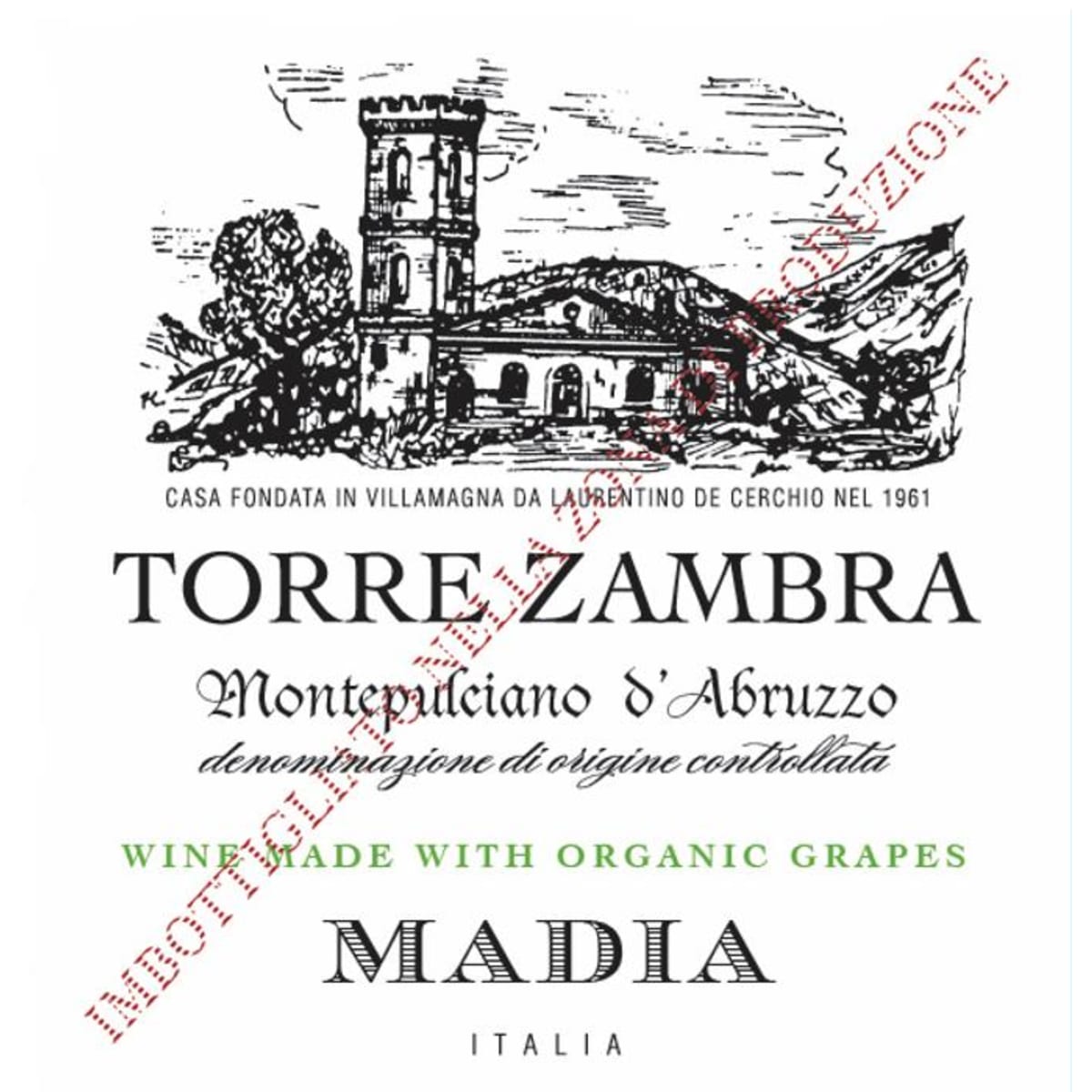 Torre Zambra Madia Montepulciano d'Abruzzo 2021 | Wine.com
