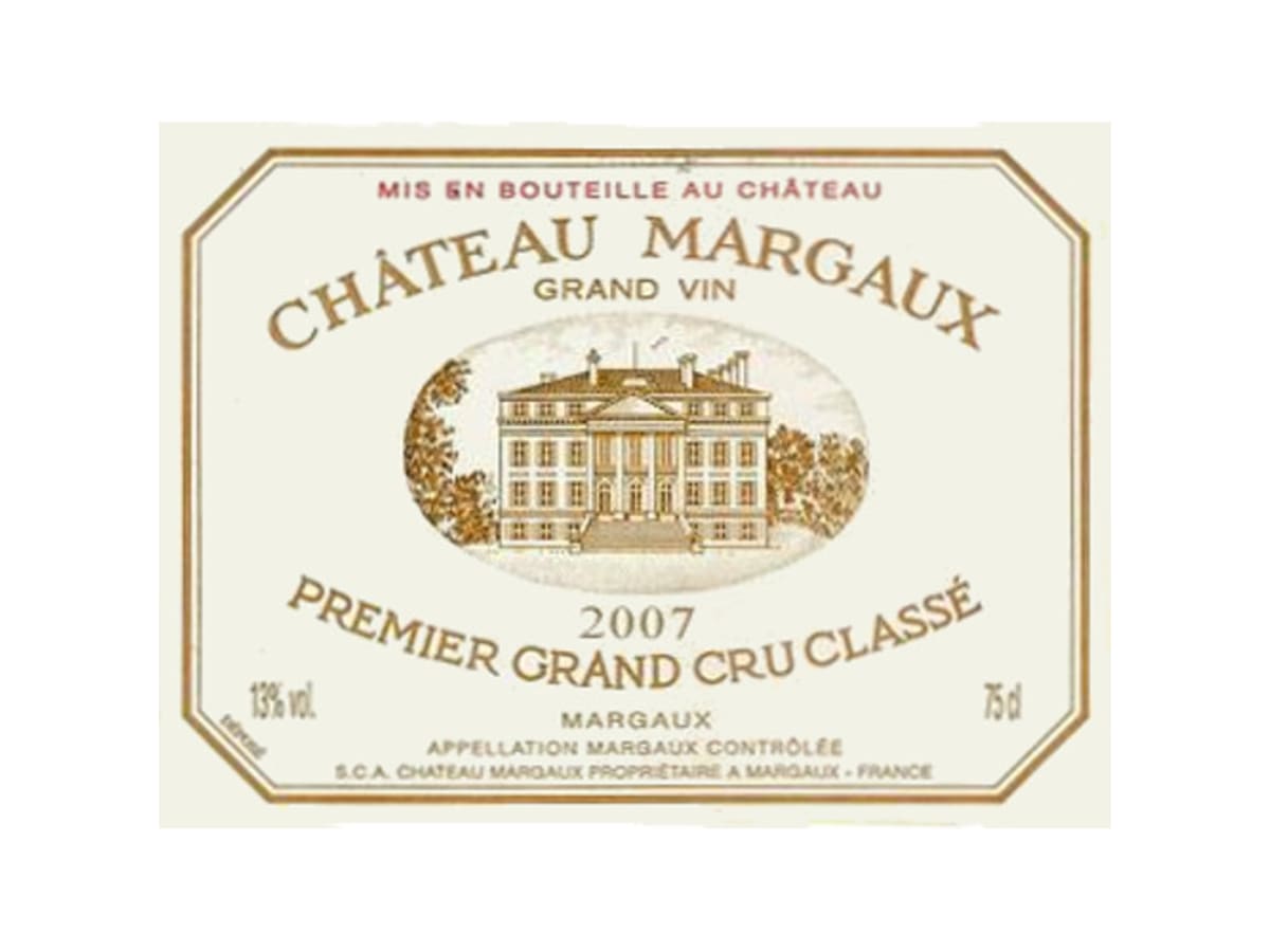 Chateau Margaux 2007 | Wine.com