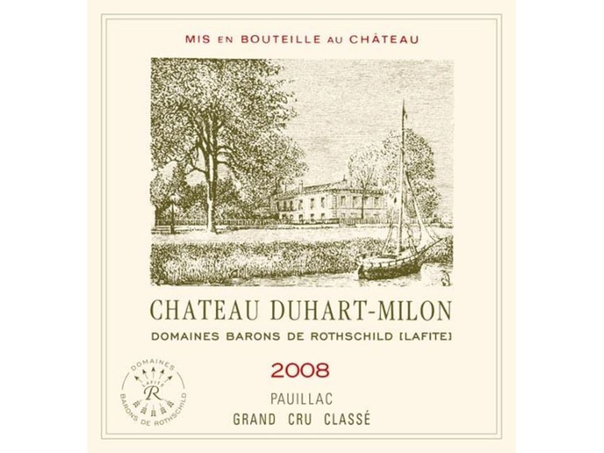 Chateau Duhart-Milon 2008 | Wine.com