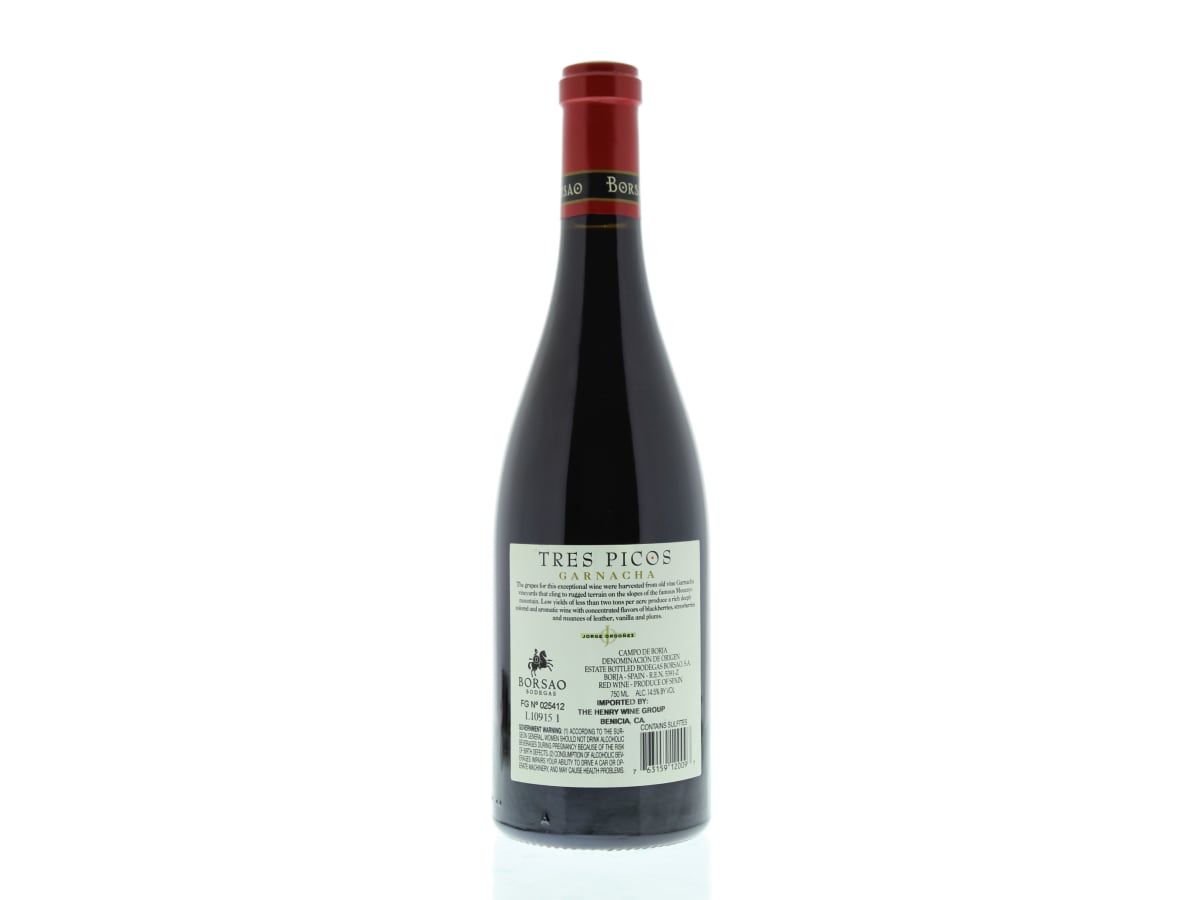 Borsao Tres Picos Garnacha 2010 | Wine.com