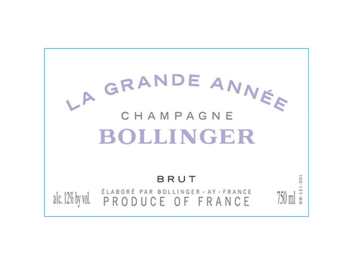Bollinger La Grande Annee Brut 2004 | Wine.com