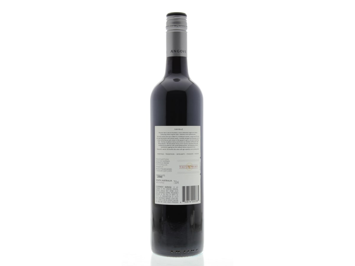 Angove Family Winemakers McLaren Vale Vineyard Select Shiraz 2012