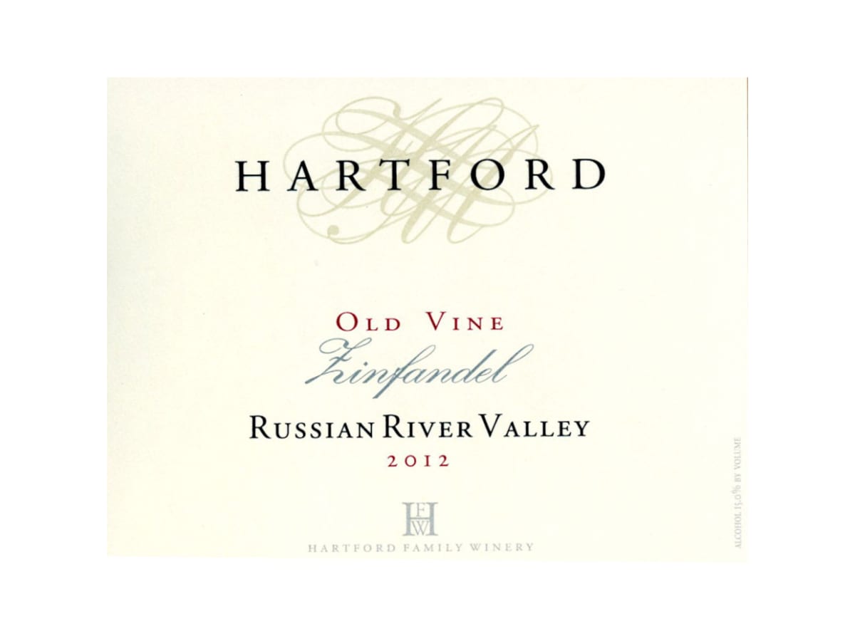 Hartford Russian River Old Vine Zinfandel 2012 | Wine.com