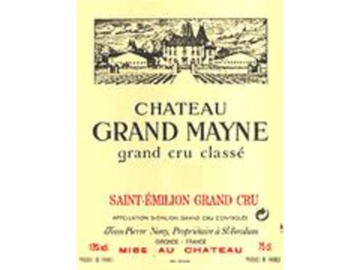 Chateau Grand Mayne 1996 | Wine.com