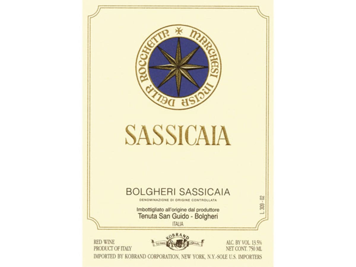 Tenuta San Guido Sassicaia 2012 | Wine.com