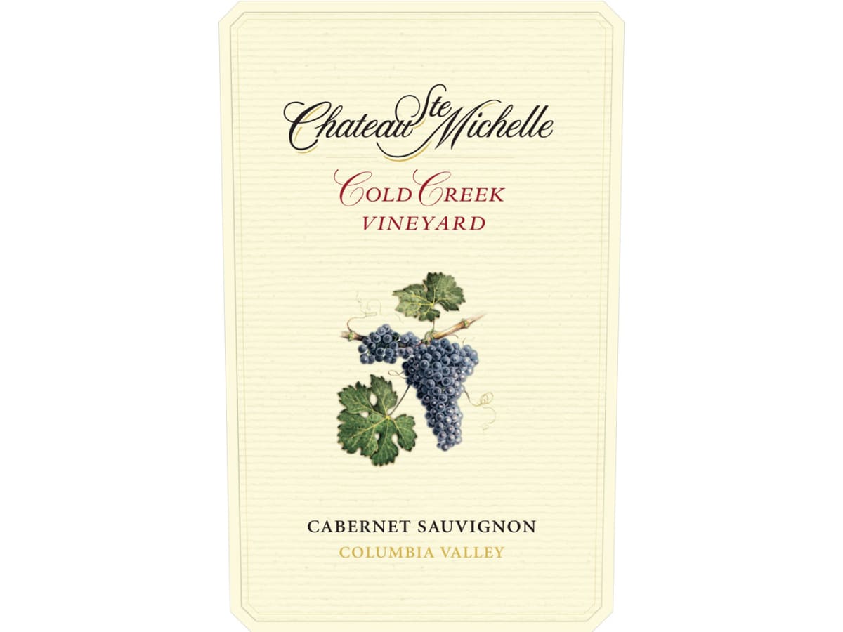 Chateau Ste. Michelle Cold Creek Vineyard Cabernet Sauvignon 2012