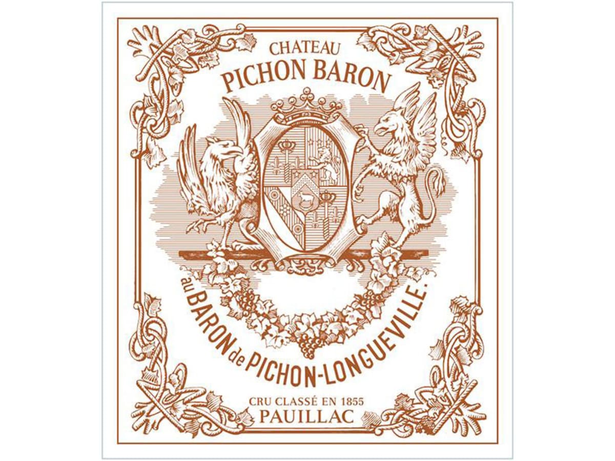 Chateau Pichon-Longueville Baron 2015 | Wine.com