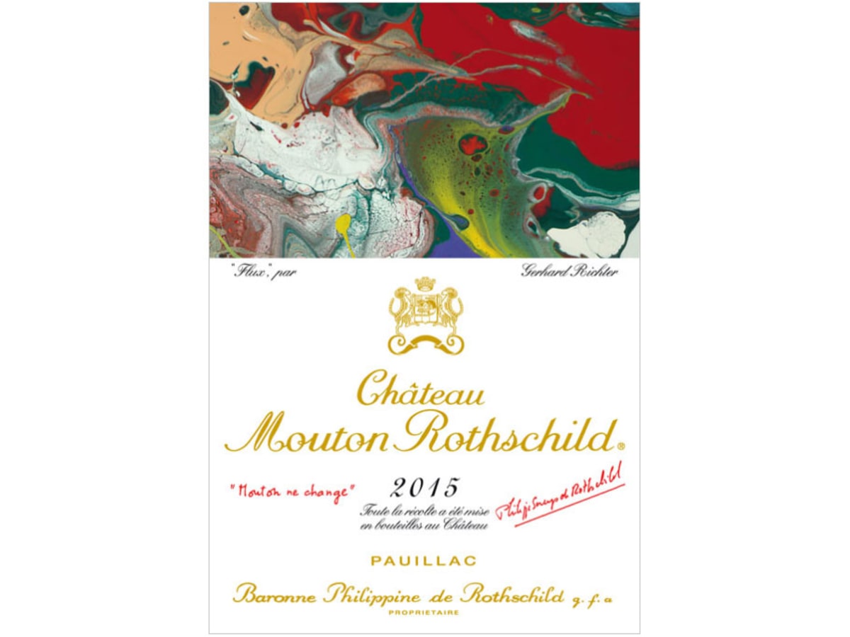 Chateau Mouton Rothschild 2015 | Wine.com