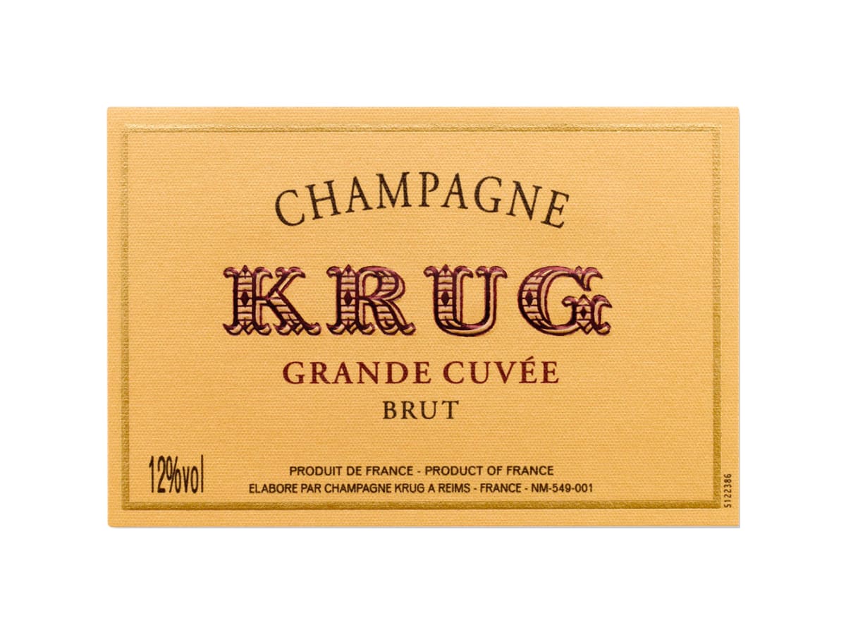 Krug Grande Cuvee Brut (375ML half-bottle) | Wine.com