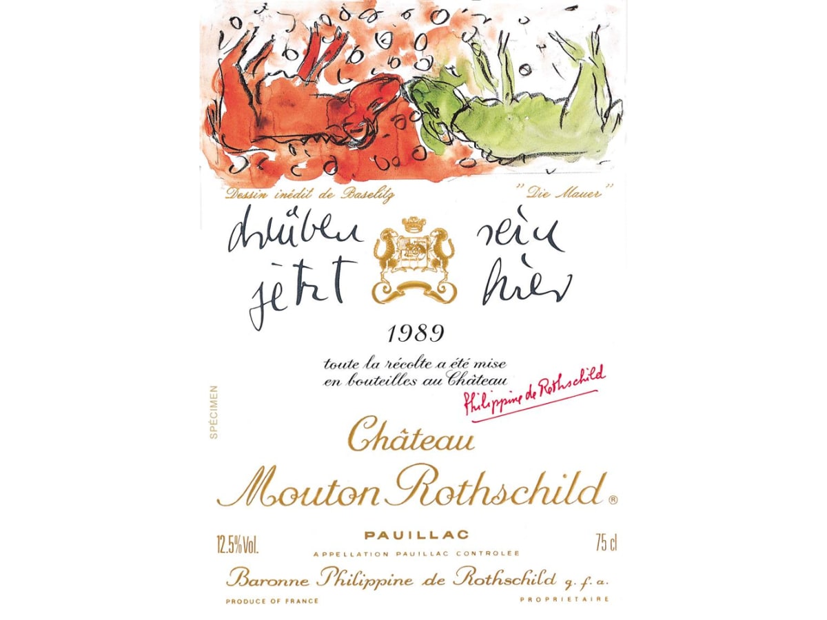 Chateau Mouton Rothschild 1989 | Wine.com