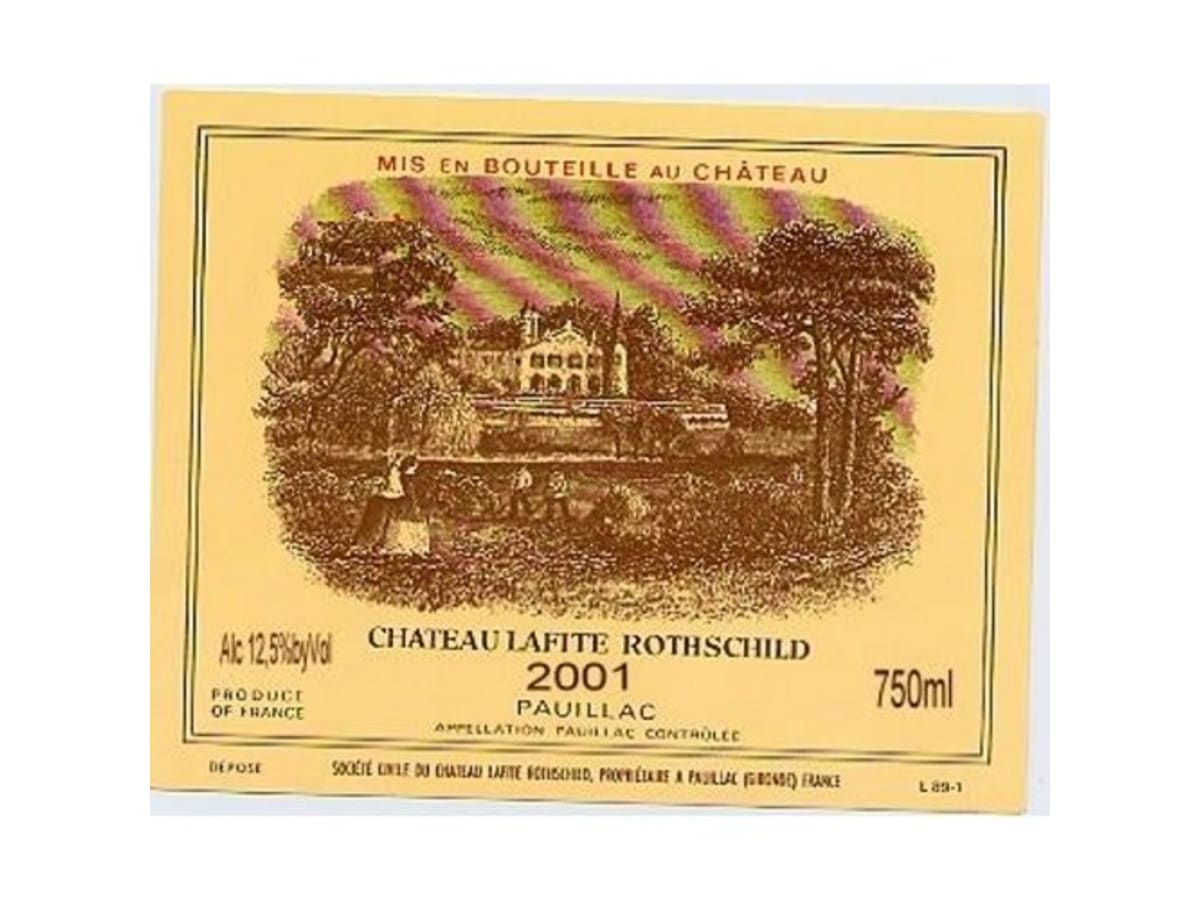 Chateau Lafite Rothschild 2001 | Wine.com