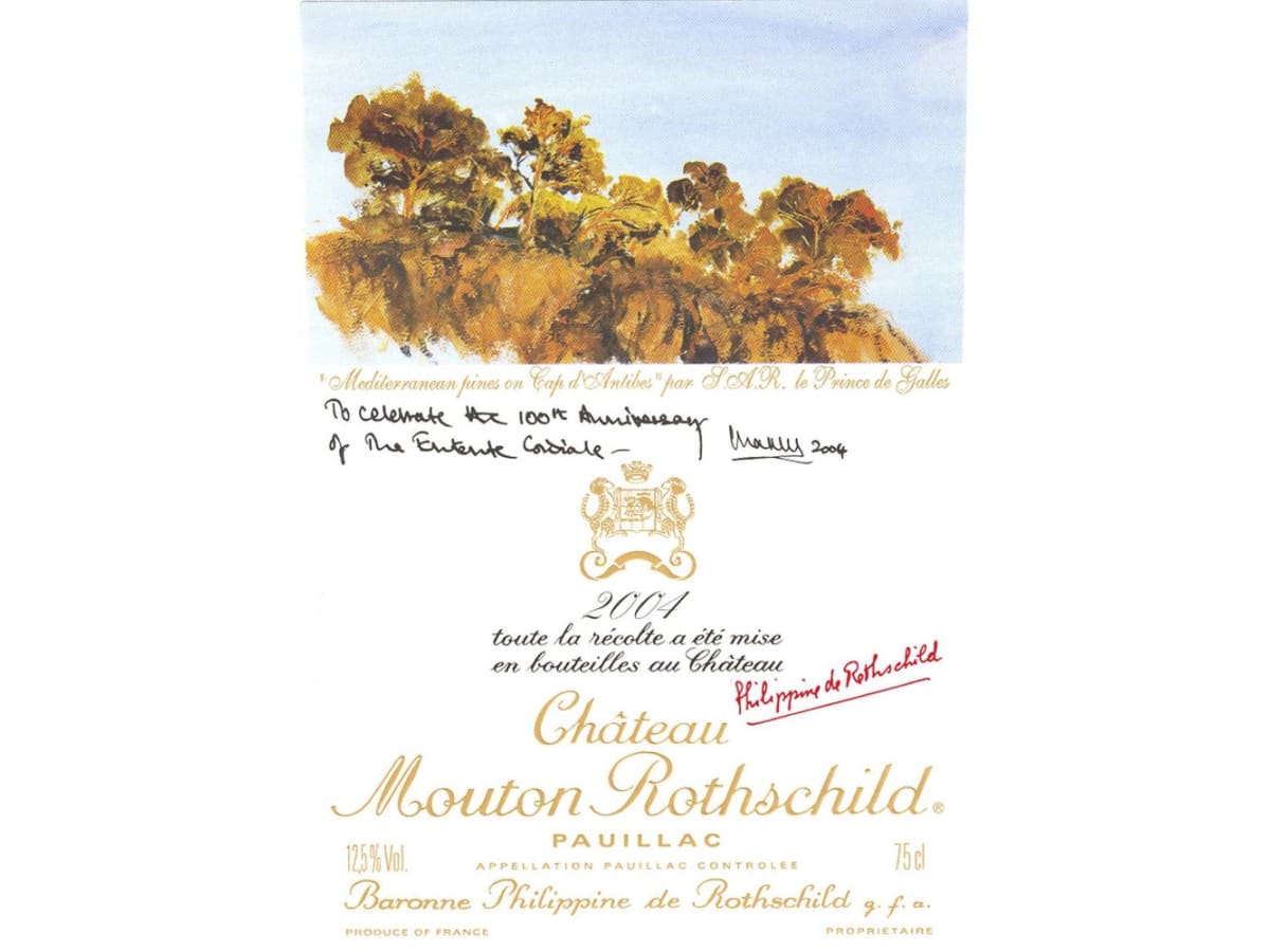 Chateau Mouton Rothschild 2004 | Wine.com