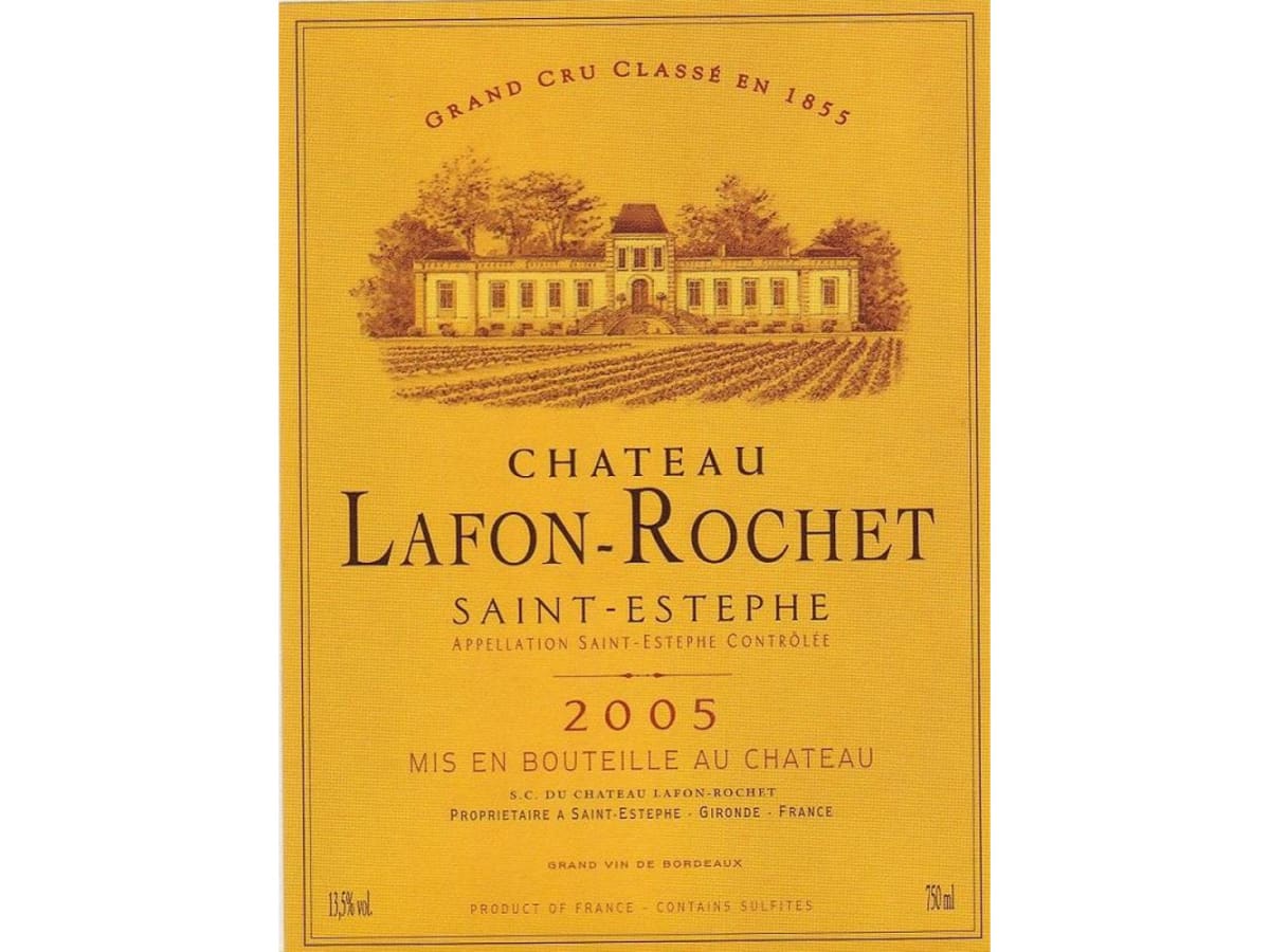 Chateau Lafon-Rochet 2005 | Wine.com