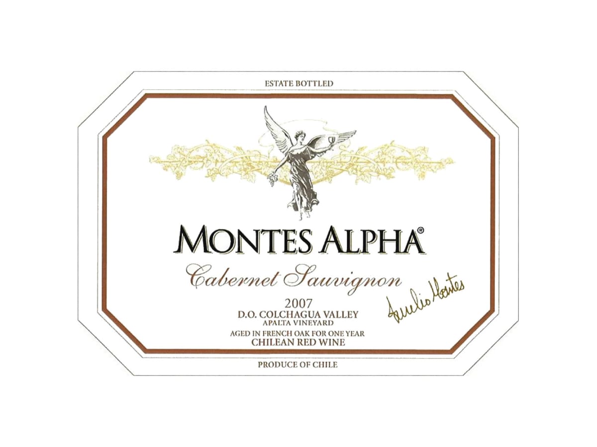 Montes Alpha Series Cabernet Sauvignon 2007 | Wine.com