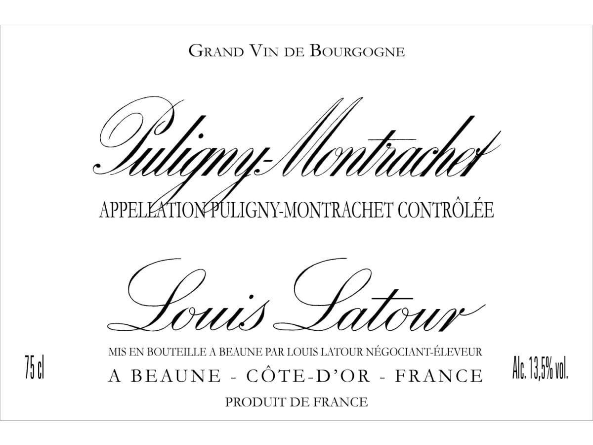 Louis Latour Puligny-Montrachet 2024 | Wine.com