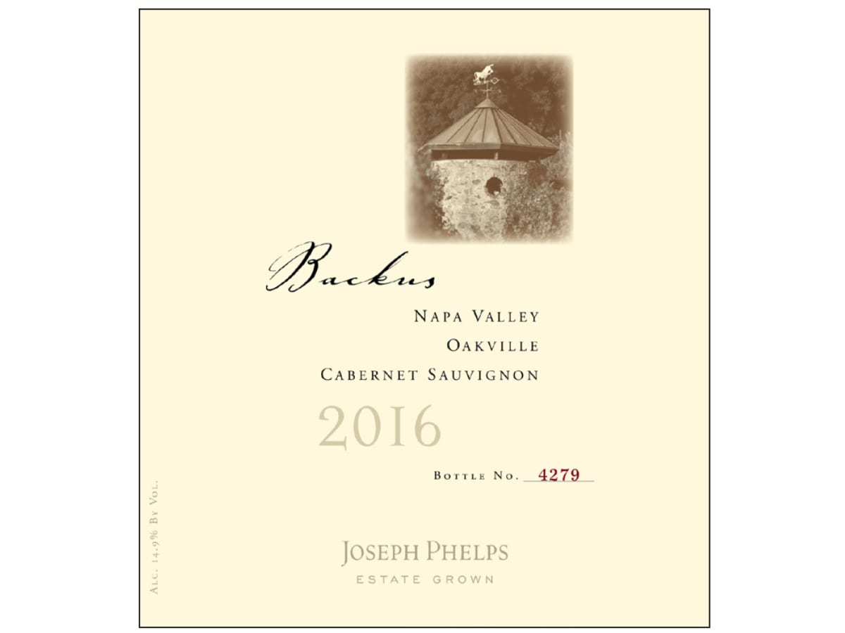 Joseph Phelps Backus Vineyard Cabernet Sauvignon 2016 | Wine.com