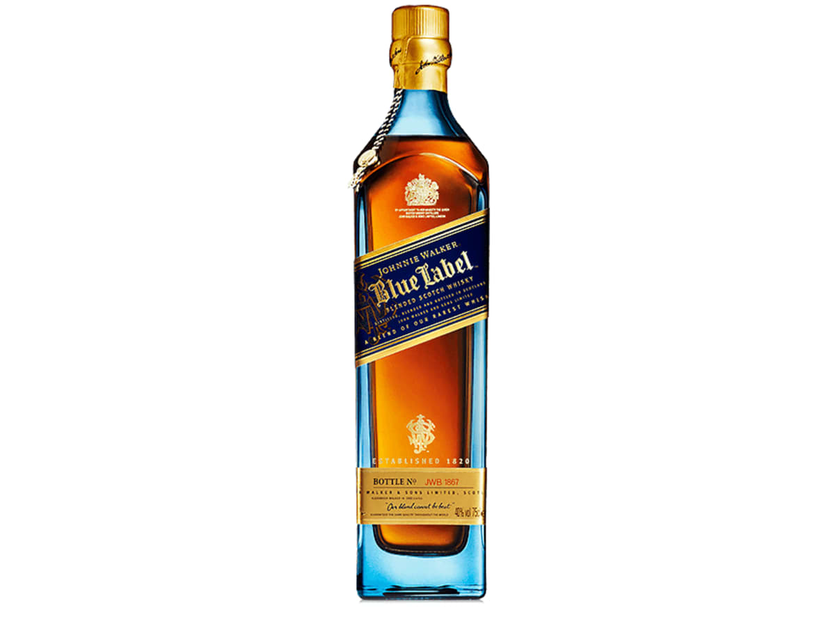 Johnnie Walker Blue Label Blended Scotch Whisky with Gift Box