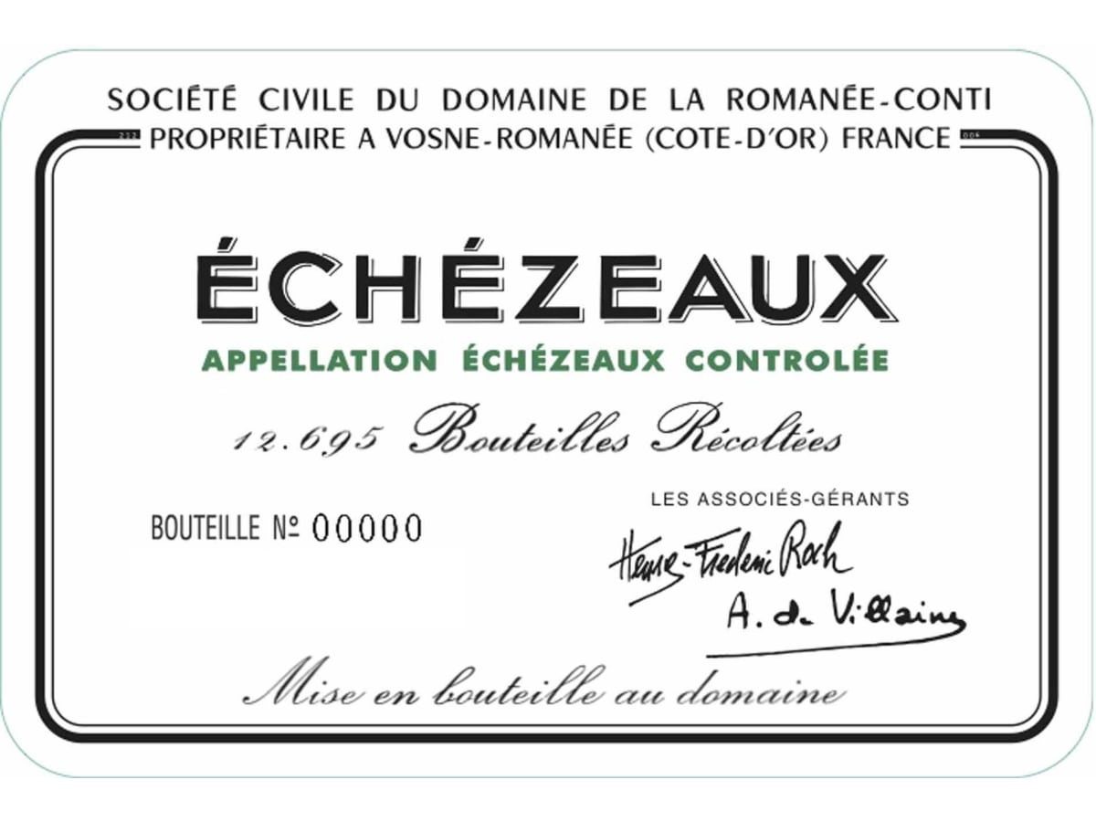 Domaine de la Romanee-Conti Echezeaux Grand Cru 2018 | Wine.com