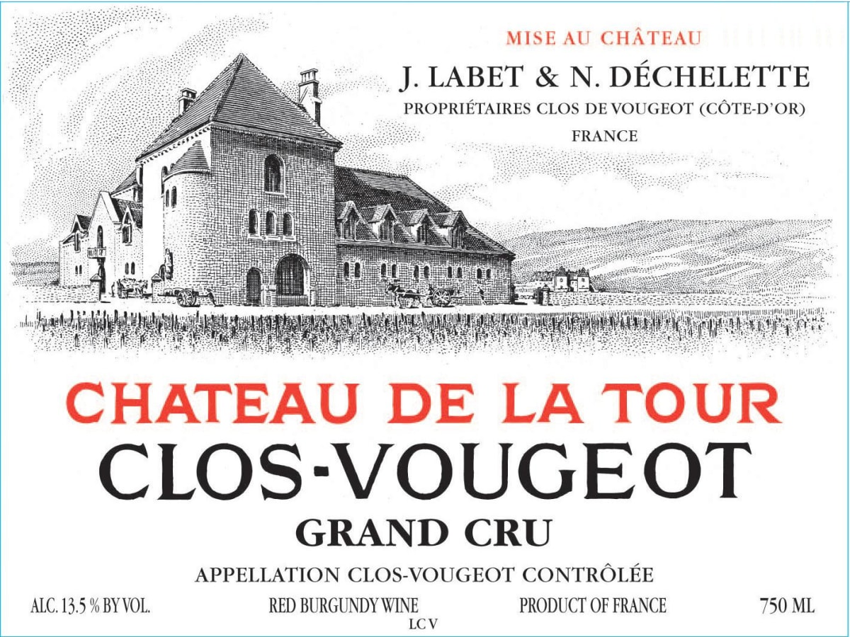 Chateau de la Tour Clos Vougeot Grand Cru 2016 | Wine.com