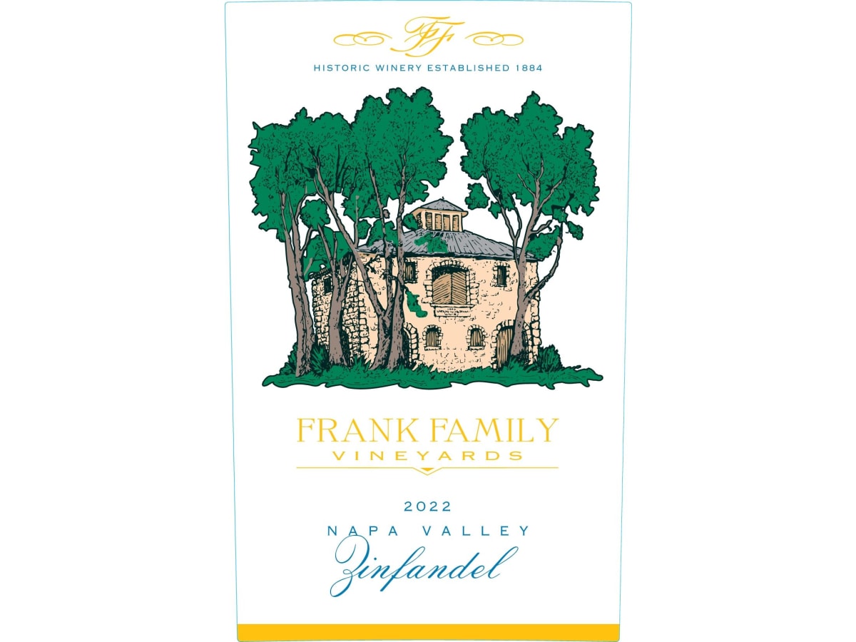 Frank Family Vineyards Zinfandel 2022 | Wine.com