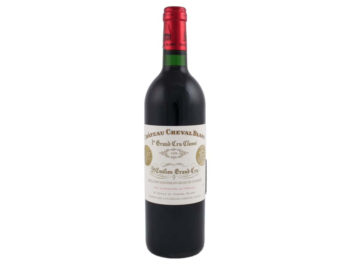 シャトー・シュヴァル・ブラン 1998 Cheval Blanc 赤 ボルドー Chateau Cheval Blanc 1998 | Wine.com