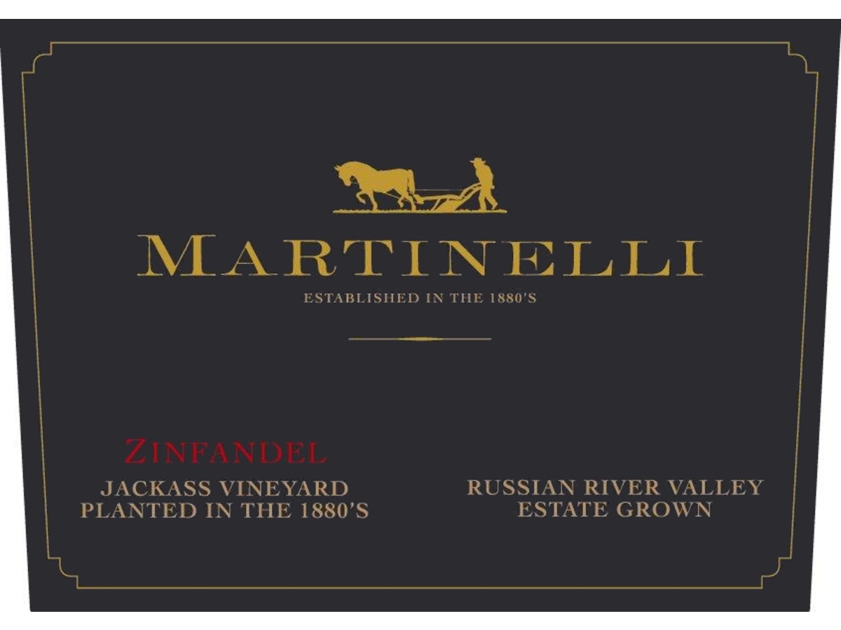 Martinelli Jackass Vineyard Zinfandel 2022 | Wine.com