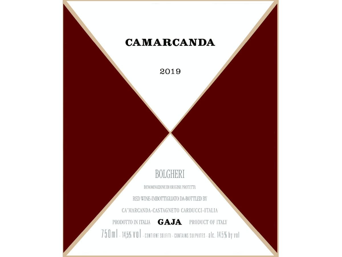 Gaja Ca'Marcanda Camarcanda 2019 | Wine.com