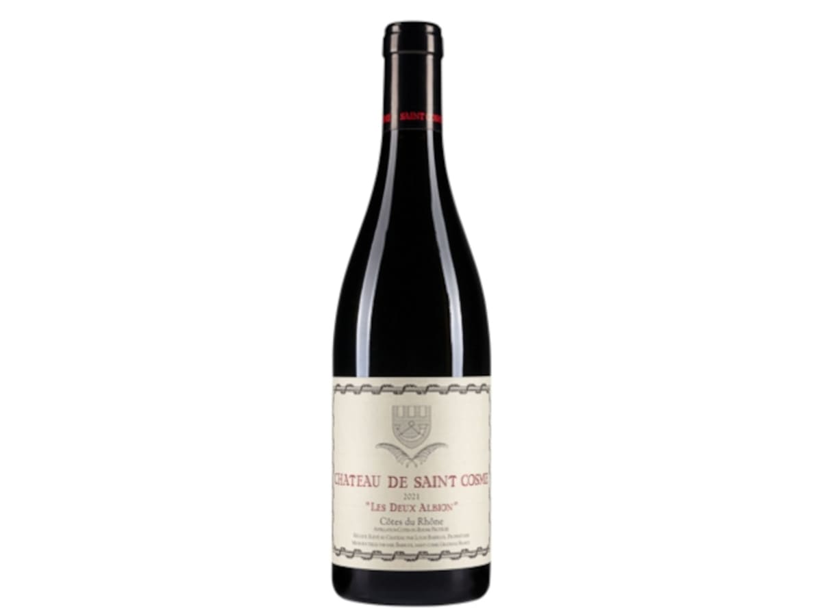 Chateau de Saint Cosme Cotes du Rhone Les Deux Albion 2021 | Wine.com