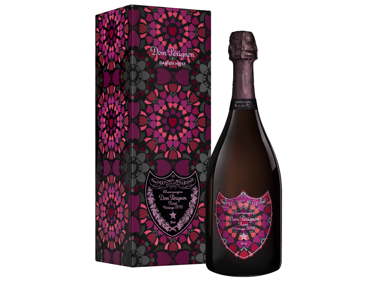 @ワンコ@様お願いしますDom Perignon Roseb1990 箱付き Dom Perignon Rose Limited Edition Gift Box by Damien Hirst 2010