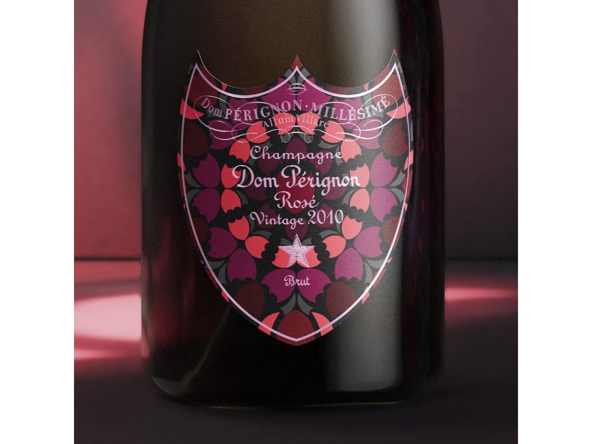 Dom Perignon Rose Limited Edition Gift Box by Damien Hirst 2010