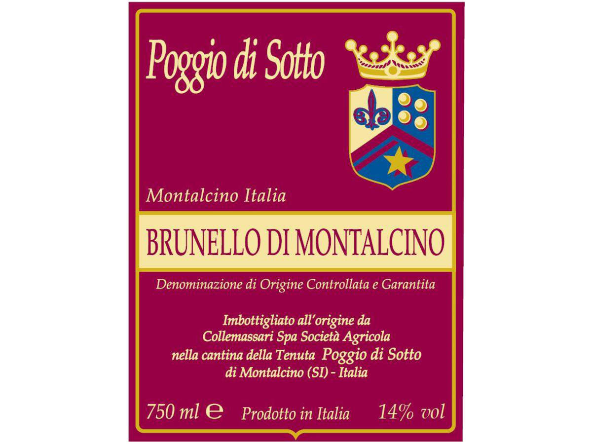 Poggio di Sotto Brunello di Montalcino 2019 | Wine.com