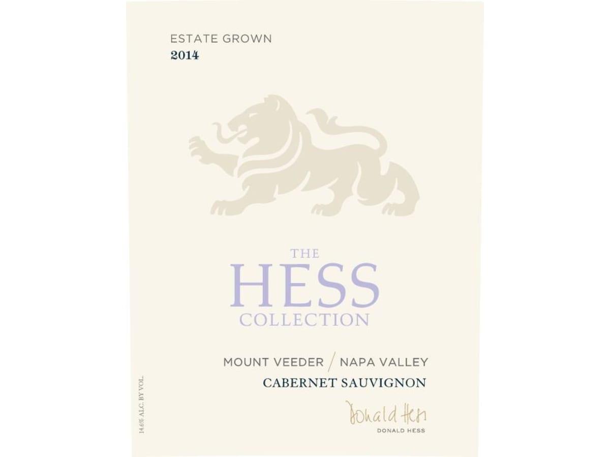 Hess Collection Mount Veeder Cabernet Sauvignon 2014 | Wine.com