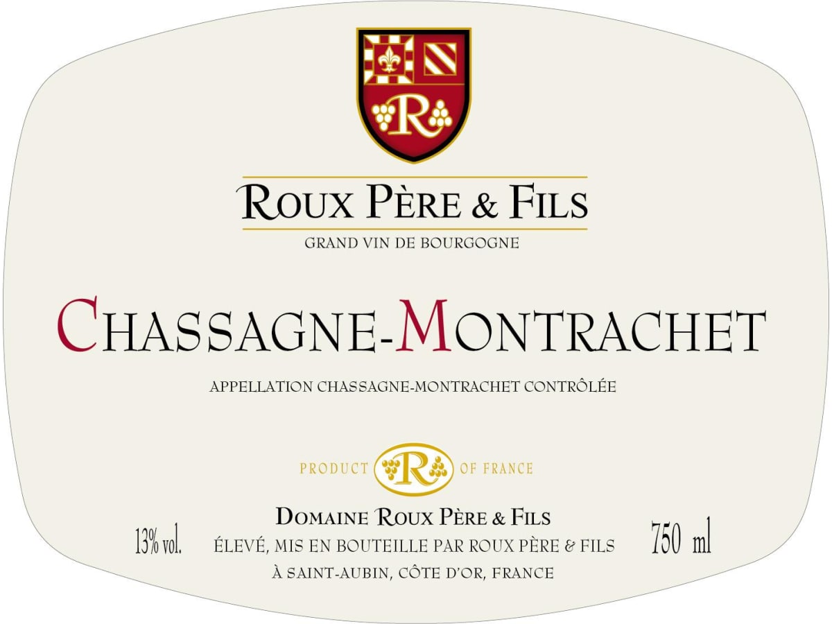 Domaine Roux Pere & Fils Chassagne-Montrachet 2021 | Wine.com