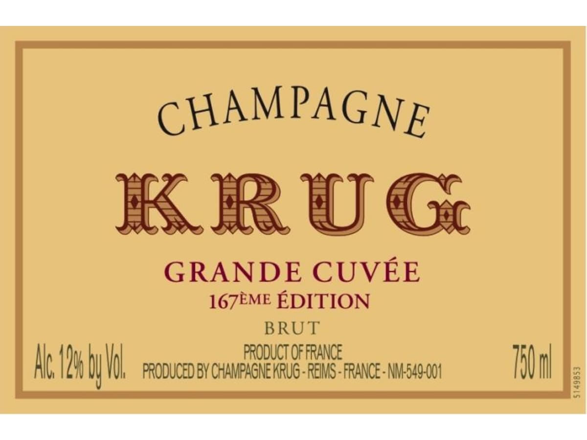 Krug Grande Cuvee Brut (167th Edition) | Wine.com