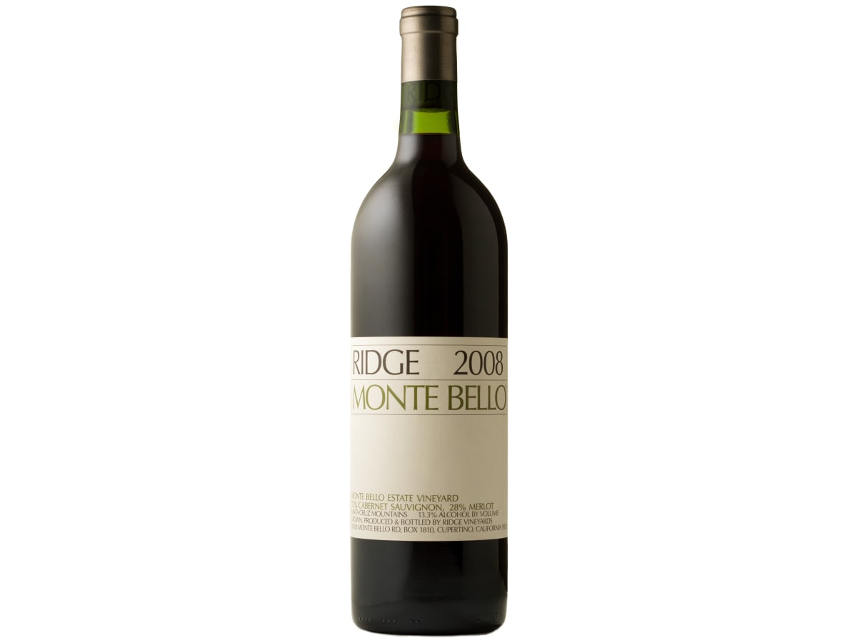 2008 モンテベロ / リッジヴィンヤーズ RIDGE MONTE BELLO Ridge Monte Bello 2008 | Wine.com