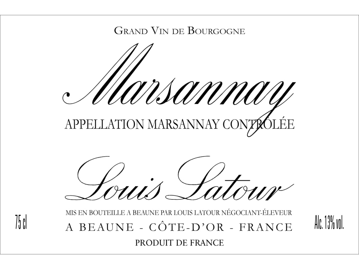 Louis Latour Marsannay Rouge 2023赤ワイン Louis Latour Marsannay Rouge 2023 | Wine.com