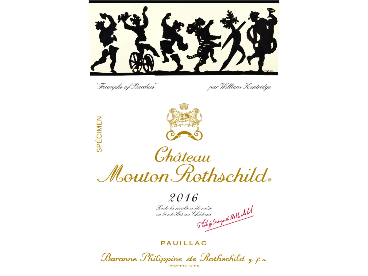 Chateau Mouton Rothschild 2016 | Wine.com