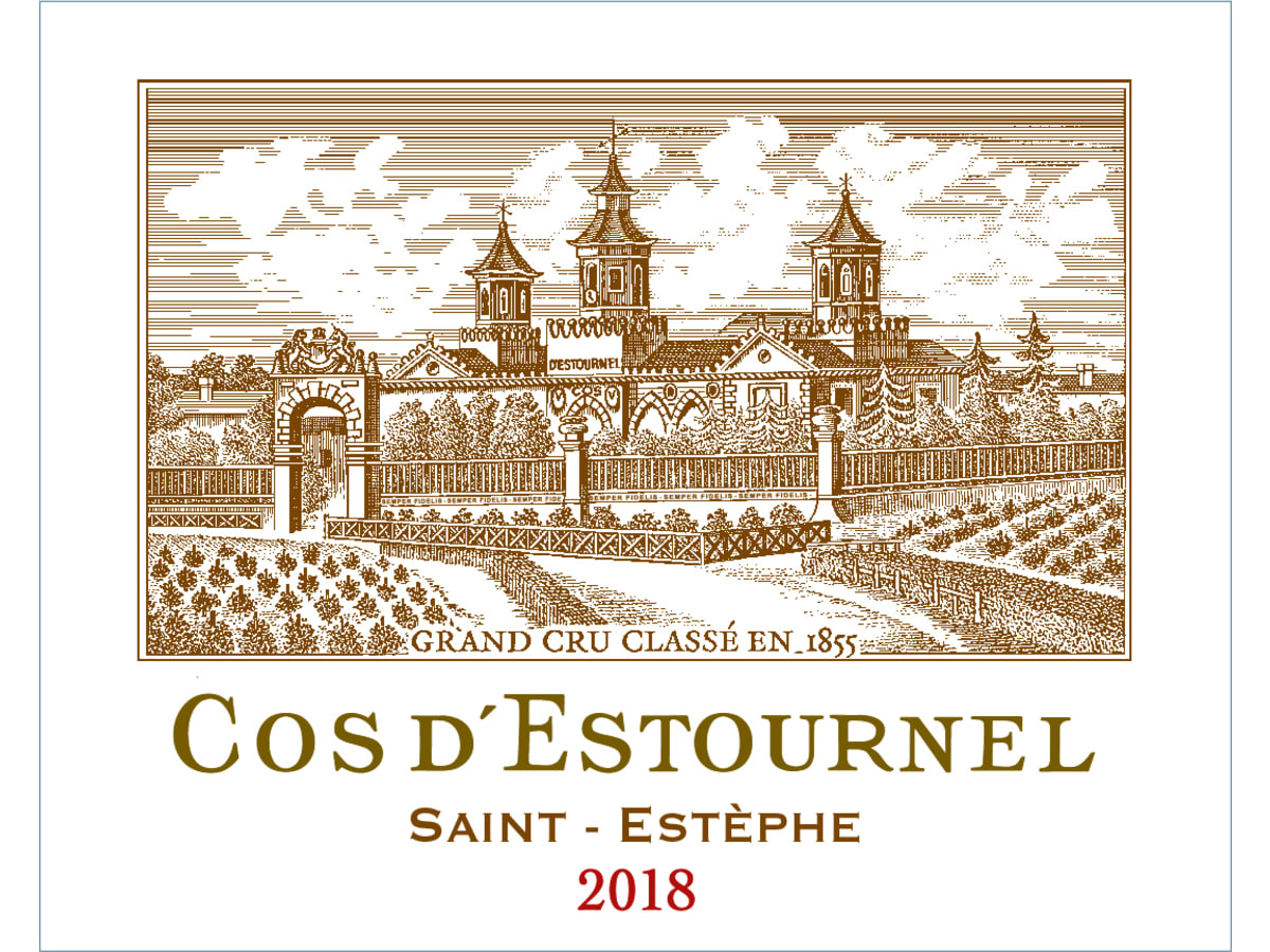 Chateau Cos d'Estournel 2018 | Wine.com