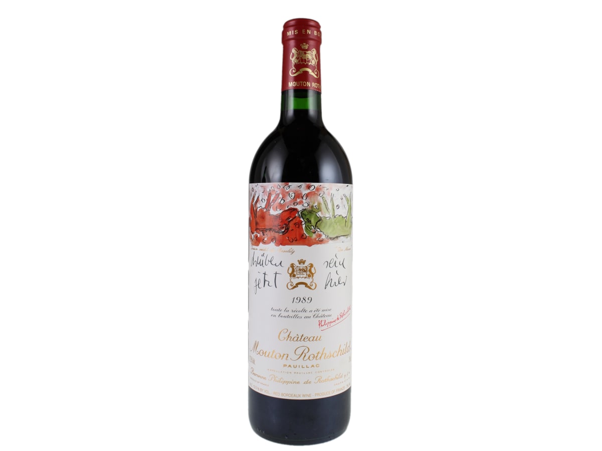 シャトームートン château MOUTON ROTHSCHILD 1989 Chateau Mouton Rothschild 1989 | Wine.com