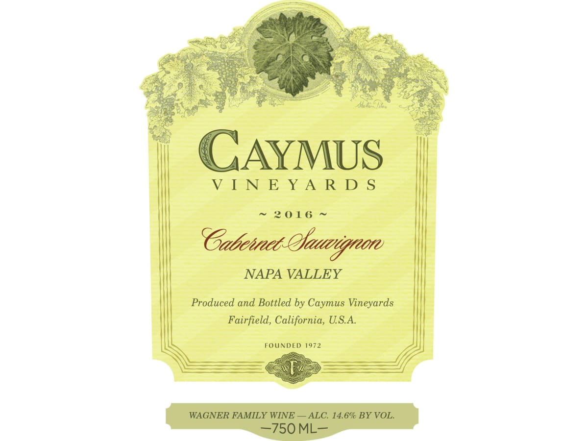 Caymus Napa Valley Cabernet Sauvignon (1 Liter Bottle) 2016 | Wine.com