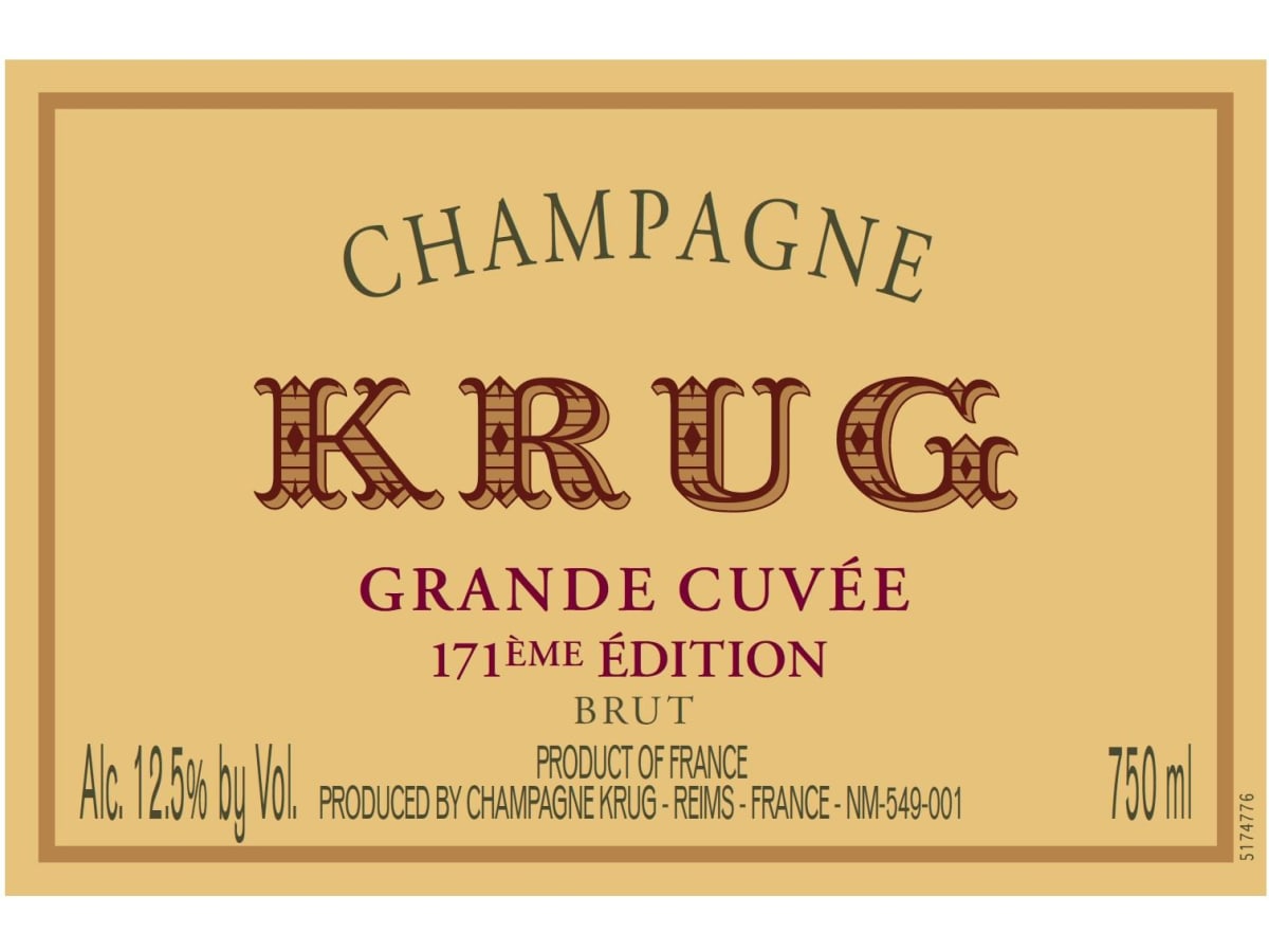Krug Grande Cuvee Brut (171st Edition) | Wine.com