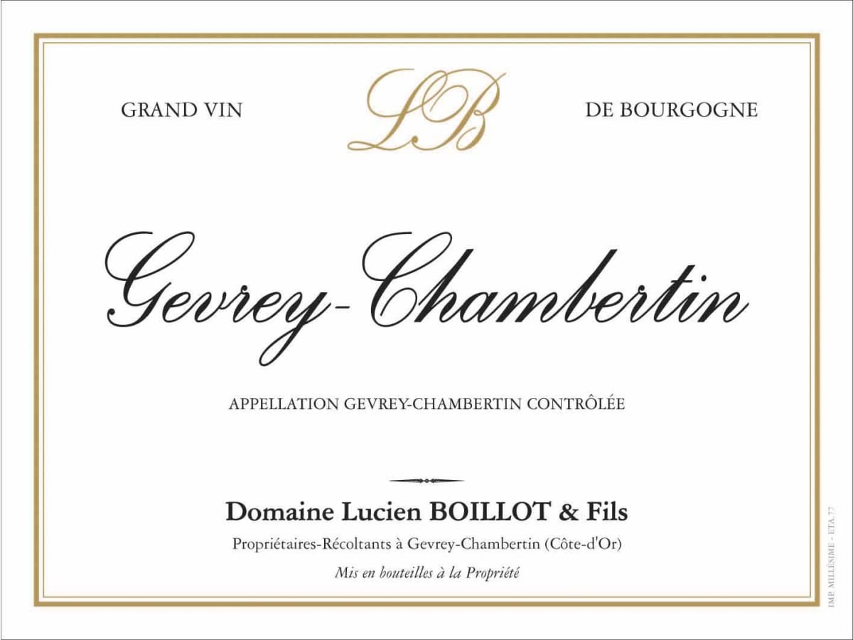 Domaine Lucien Boillot Gevrey-Chambertin 2017 | Wine.com
