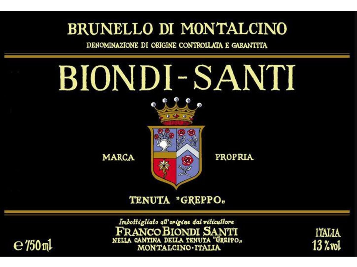 Biondi-Santi Tenuta Greppo Brunello di Montalcino 2017 | Wine.com