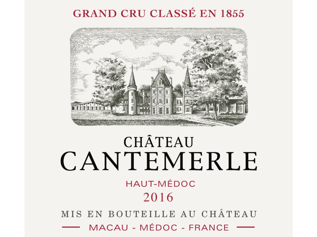 Chateau Cantemerle 2016 | Wine.com