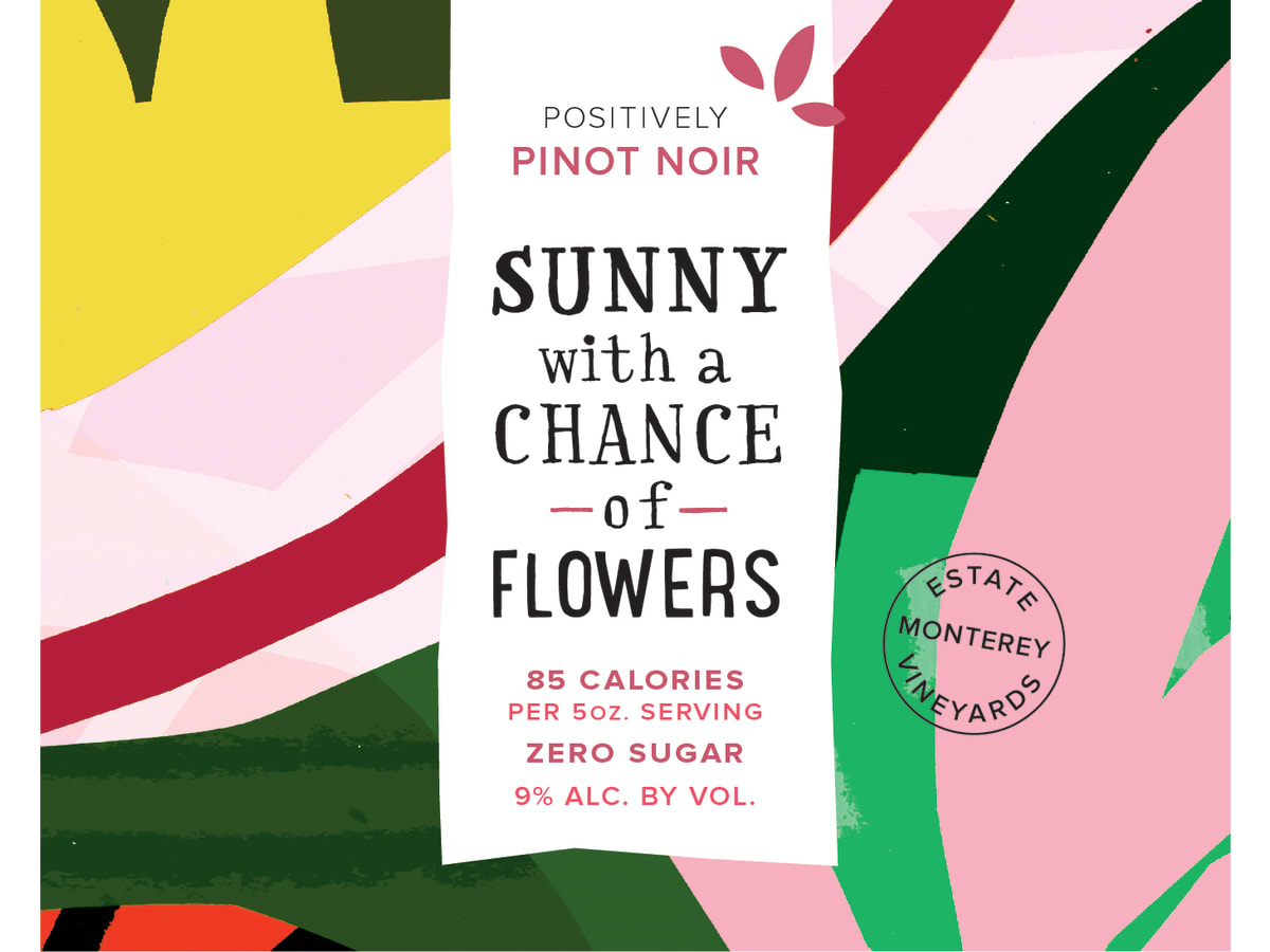 Sunny With a Chance of Flowers Pinot Noir 2022 | Wine.com