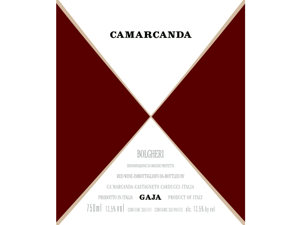 Gaja Camarcanda 2020 750ml【未開封】 Gaja Ca'Marcanda Camarcanda 2020 | Wine.com