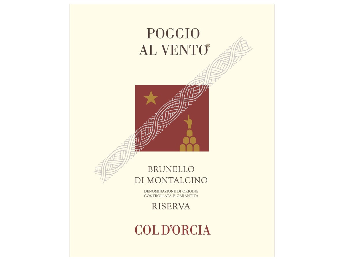 Col d'Orcia Poggio al Vento Brunello di Montalcino Riserva 2016