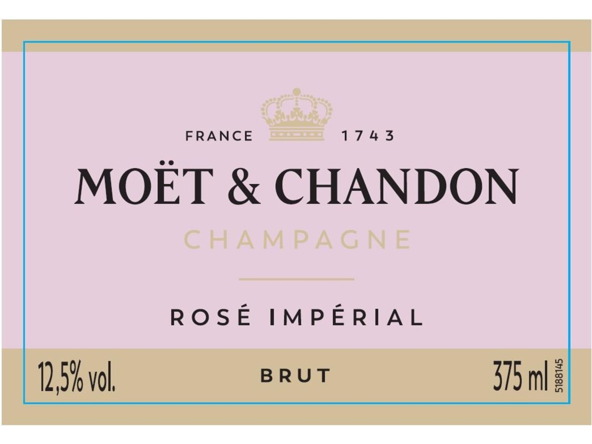 Moet & Chandon Rose Imperial 375ml 2本 Moet & Chandon Rose Imperial (375ML half-bottle) | Wine.com