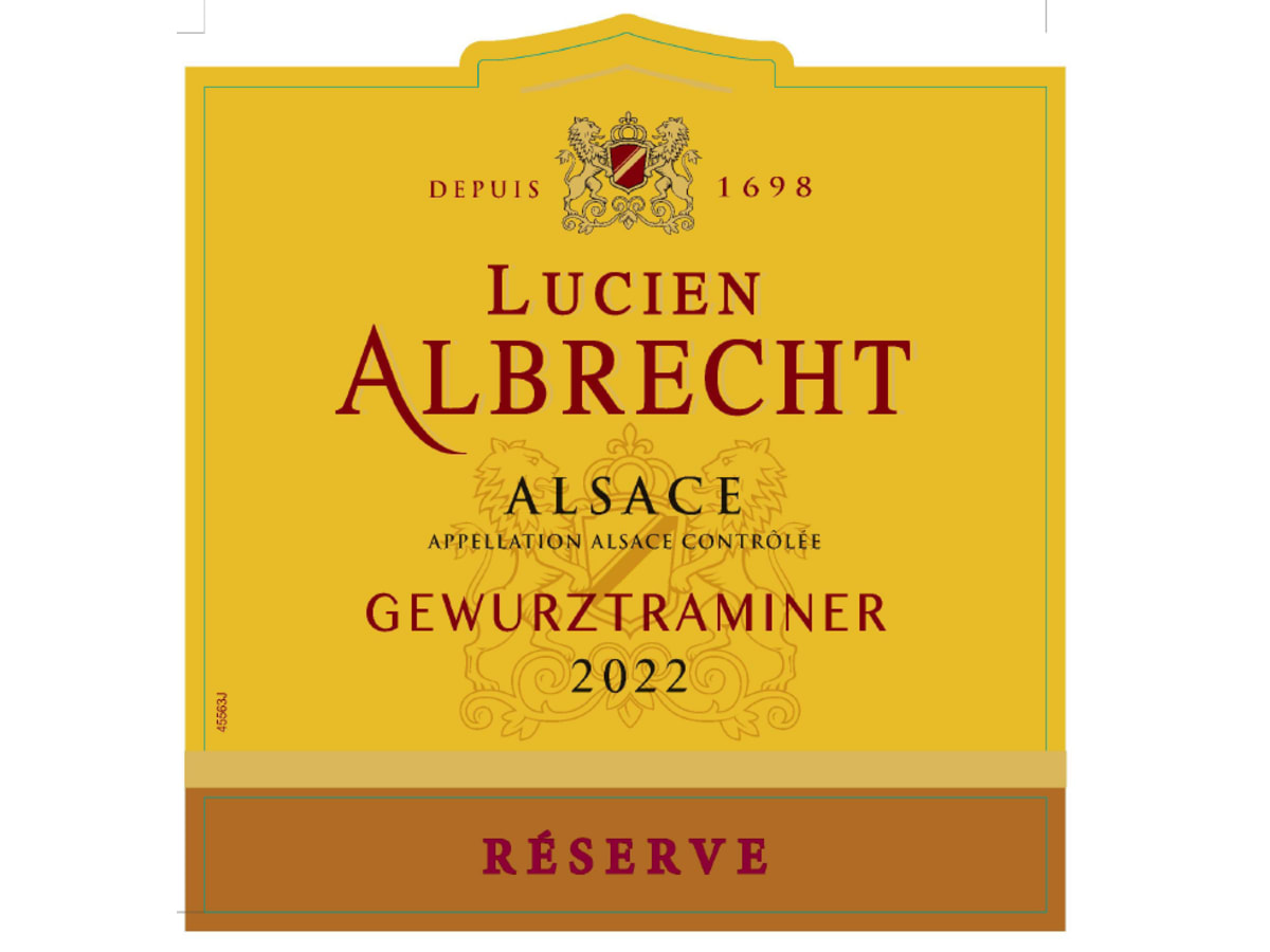 【未開栓】XXII 2022 Gewurztraminer 750ml 箱付き Lucien Albrecht Reserve Gewurztraminer 2022 | Wine.com