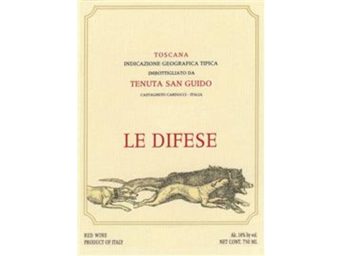 Tenuta San Guido Le Difese 2021 4本セット Tenuta San Guido Le Difese Toscana 2021 | Wine.com